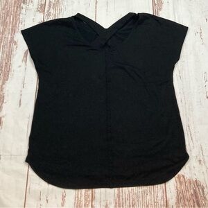 Athletic Works Sleeveless Shirt Black Sz L(10-12)